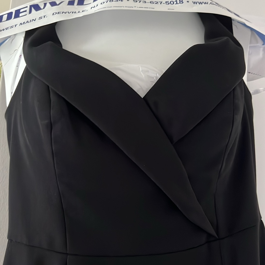 Bella Bridesmaid - Black Off The Shoulder Dress — image 5 of 8